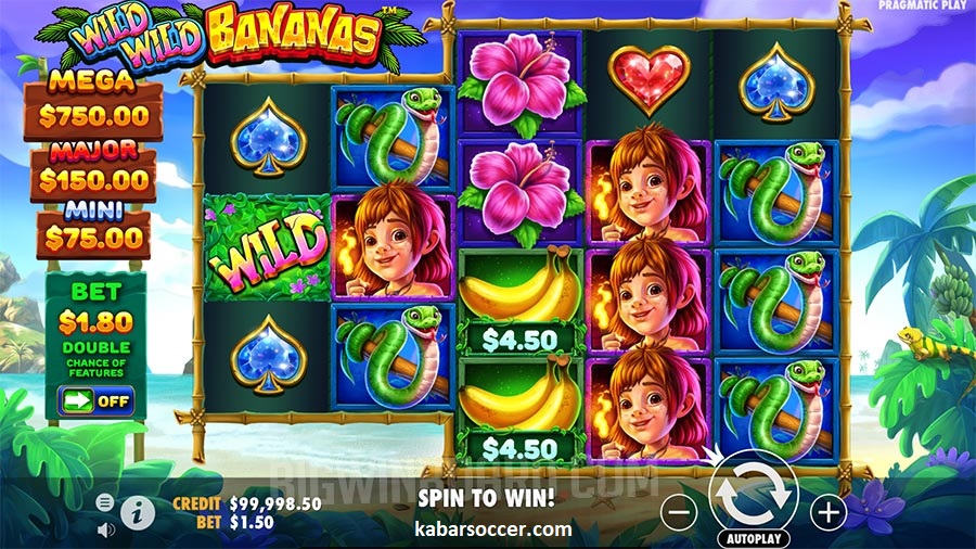 Kumparan Game Slot Wild Wild Bananas Pragmatic Play